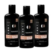Kit 3 Balm Para Barba Hidratante Element 140ml