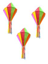 Kit 3 Balões decoração de Festa Junina 70cm Gigante Colorido