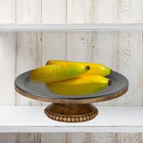Kit 3 Bananas Artificiais 20cm para Decoração Frutas Artificiais Duráveis e com Efeito Realista - DE0323