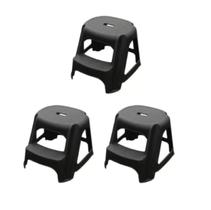 Kit 3 Bancos Escada Plástico Com 2 Degraus