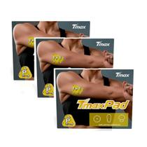 Kit 3 Bandagem Pad Autoadesiva Azul Caixa 10u Tmax Azul