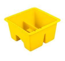 Kit 3 Bandeja para Limpeza de Pincéis 16,5x16,5x9cm 585 - Condor Kit 3 Bandeja para Limpeza de Pincéis 16,5x16,5x9cm 585 - Condor