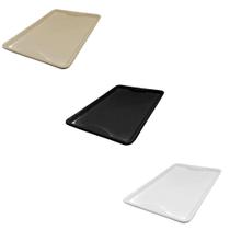 Kit 3 Bandeja Plástica Buffet Fast Food Restaurante Self Service 48x33cm - New Plastic Kit 3 Bandeja Plástica Buffet Fast Food Restaurante Self Service 48x33cm - New Plastic