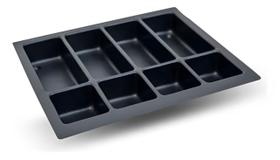 Kit 3 Bandejas Divisor Dinheiro Notas Porta Moedas Gavetas 33,5x29x5cm