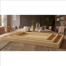Kit 3 Bandejas Mdf Borda Alta Nicho Organizador Lovely Vibe Kit 3 Bandejas Mdf Borda Alta Nicho Organizador Lovely Vibe