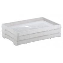 KIT 3 Bandejas Modelo 1607 60x40x6cm Natural DTR Bolivar