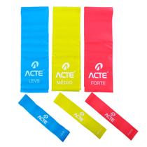 Kit 3 Bands + 3 Mini Bands com 3 Intensidades - T270-A
