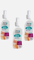 Kit 3 Banho Higienizador A Seco Liquido Para Gato Pet Kit 3 Banho Higienizador A Seco Liquido Para Gato Pet