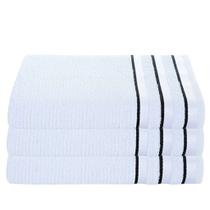 Kit 3 Banho Olympus Gigante Felpuda Macia - 550 Gramas - Branca Kit 3 Banho Olympus Gigante Felpuda Macia - 550 Gramas - Branca