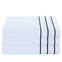 Kit 3 Banho Olympus Gigante Felpuda Macia - 550 Gramas - Branca Kit 3 Banho Olympus Gigante Felpuda Macia - 550 Gramas - Branca