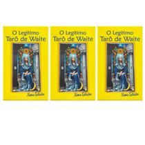 Kit 3 Baralhos O Legítimo Tarot Waite 78 Cartas Plastificada Kit 3 Baralhos O Legítimo Tarot Waite 78 Cartas Plastificada