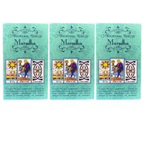 Kit 3 Baralhos O Tarot de Marselha 78 Cartas Plastificadas Kit 3 Baralhos O Tarot de Marselha 78 Cartas Plastificadas