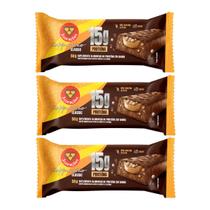 Kit 3 barra 15g proteina cappuccino classic 50g 3corações Kit 3 barra 15g proteina cappuccino classic 50g 3corações