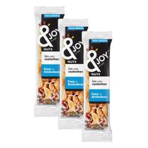 Kit 3 Barra de Cereais &Joy Mixed Nuts Coco e Amêndoa Caixa com 2 Unidades de 30g cada