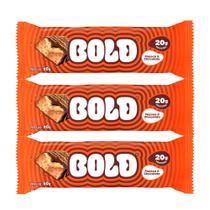 Kit 3 Barra de Proteína Bold Sabor Paçoca e Chocolate com 20g de Proteína 60g Kit 3 Barra de Proteína Bold Sabor Paçoca e Chocolate com 20g de Proteína 60g