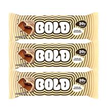Kit 3 Barra de Proteína Bold Sabor Trufa de Chocolate com 20g de Proteína 60g