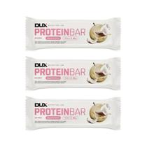 Kit 3 barra de proteina com 20g beijinho dux 60g super saborosa