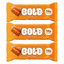 Kit 3 Barra De Proteina Doce De Leite 14G Proteina 40G Bold Kit 3 Barra De Proteina Doce De Leite 14G Proteina 40G Bold