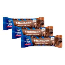 Kit 3 Barra Proteína +Mu Mukebar com 15g de Proteína Chocolate com Avelã 60g Kit 3 Barra Proteína +Mu Mukebar com 15g de Proteína Chocolate com Avelã 60g