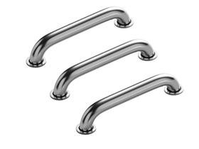 Kit 3 barras de apoio 30 cm idoso deficiente físico Civitt