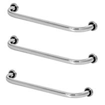 Kit 3 Barras De Apoio Para Banheiro De 30cm De 40cm e 50cm Kit 3 Barras De Apoio Para Banheiro De 30cm De 40cm e 50cm