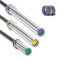 Kit 3 Barras Olímpica Exercício Funcional Lpo Oficial Presilhas Flexbe Fitness