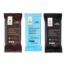 Kit 3 Barras Pincbar Chocolate: Chocolate, Sea Salt,