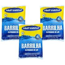 Kit 3 Barrilha Elevador De Ph Para Piscina Hidroazul 2 Kg Kit 3 Barrilha Elevador De Ph Para Piscina Hidroazul 2 Kg
