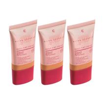 Kit 3 Base Líquida Cor 48 Niina Secrets Eudora Daily Tint Cream Semi Matte 25ml Kit 3 Base Líquida Cor 48 Niina Secrets Eudora Daily Tint Cream Semi Matte 25ml