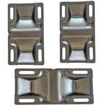 Kit 3 Base para Motor Elétrico Mod 48w Para 1/2cv A 1.5cv