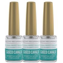 Kit 3 Base Pró Recuperação Casco Cavalo 8Ml - Trop Care Kit 3 Base Pró Recuperação Casco Cavalo 8Ml - Trop Care