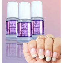 Kit 3 bases fortalecedoras para unhas fracas - super fortalecedor