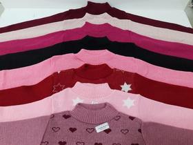 Kit 3 Básica Lã Blusa Menina Inverno Tam 8 10 12 Juvenil 942