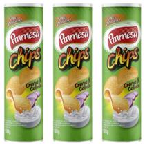 KIT 3 Batata Chips Pramesa Creme E Cebola 100G KIT 3 Batata Chips Pramesa Creme E Cebola 100G