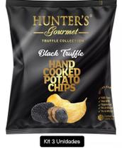 Kit 3 Batata Frita Cozida Hunter's Gourmet Trufa Negra 25g