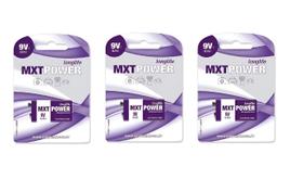 Kit 3 BATERIA 9V ALCALINA MXT POWER Kit 3 BATERIA 9V ALCALINA MXT POWER