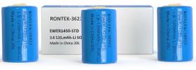 Kit 3 Bateria Cilíndrica Er14250 3,6V 1200Mah Li-Socl2 Ronte Kit 3 Bateria Cilíndrica Er14250 3,6V 1200Mah Li-Socl2 Ronte