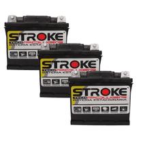 Kit 3 Bateria Estacionária 45ah Energia Solar Nobreak Alarme