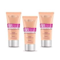 Kit 3 BB Cream Loreal Base Média 30ml cada