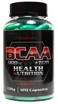 KIT 3 BCAA com TCM + COMPLEXO B 1300mg Health Nutrition. 240 Cápsulas.