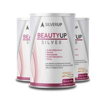 Kit 3 Beauty UP Sabor Abacaxi, Matchá e Hortelã SilverUp 150g - Unilife