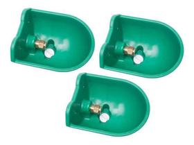 Kit 3 Bebedouro Concha Suíno Niple Automático