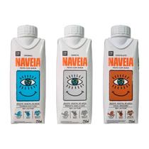 Kit 3 Bebida Vegetal Naveia 250Ml: , Barista, Chocolate