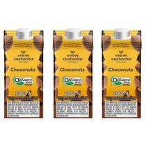 Kit 3 bebidas lacteas choconuts 200ml a tal da castanha Kit 3 bebidas lacteas choconuts 200ml a tal da castanha
