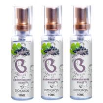 Kit 3 Beija Bem Uva - Dokmos - 15ml - Aromatizador bucal Kit 3 Beija Bem Uva - Dokmos - 15ml - Aromatizador bucal