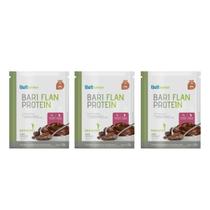 Kit 3 Belt Bari Flan Protein Sabor Chocolate Nutriente Sachê Kit 3 Belt Bari Flan Protein Sabor Chocolate Nutriente Sachê