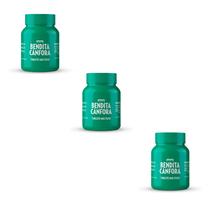 Kit 3 Bendita Cânfora Pote Com 30 Tabletes - Bravir Kit 3 Bendita Cânfora Pote Com 30 Tabletes - Bravir