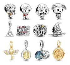 Kit 3 Berloques Da Coleção HP Bruxinho Harry Prata 925 de lei Kit 3 Berloques Da Coleção HP Bruxinho Harry Prata 925 de lei