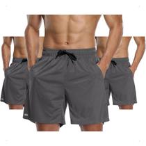 Kit 3 Bermuda Masculina DryFit Premium Treino Academia Short Kit 3 Bermuda Masculina DryFit Premium Treino Academia Short