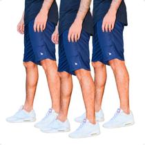 KIT 3 Bermuda Masculina Treino Short Dry Esporte Academia